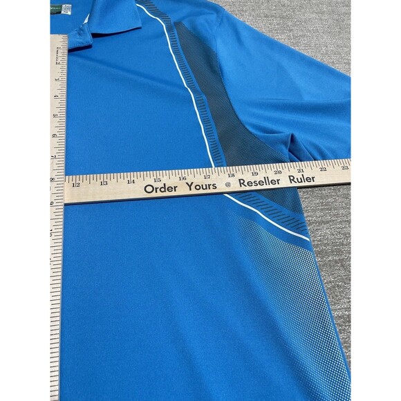 Ben Hogan Performance Golf Polo Shirt Men's Large Blue - Picture 7 of 11